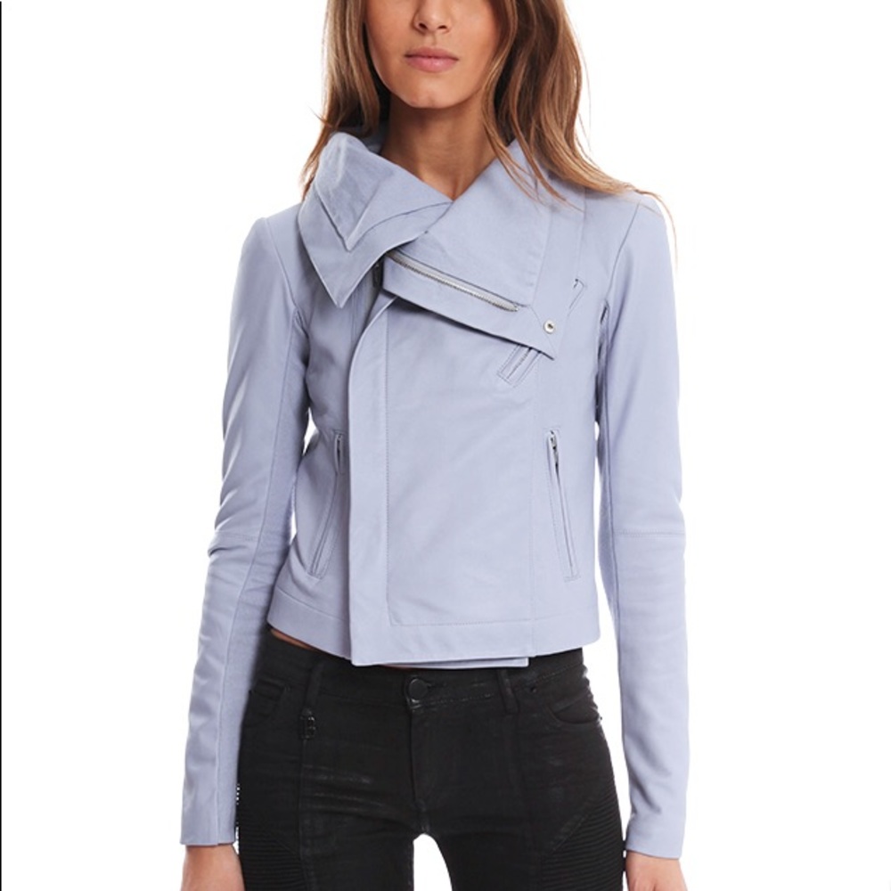Veda Max Classic Leather Jacket